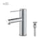 Kibi Circular X Single Handle Bathroom Vanity Sink Faucet with Pop Up Drain C-KBF1010CH-KPW100CH - alternate 1